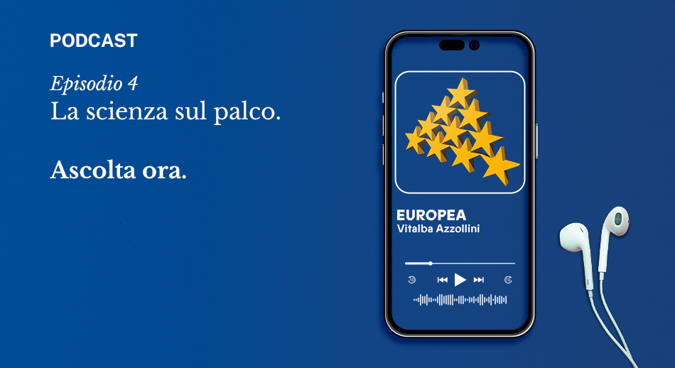 Telefono per ascoltare podcast Guidaeuroprogettazione