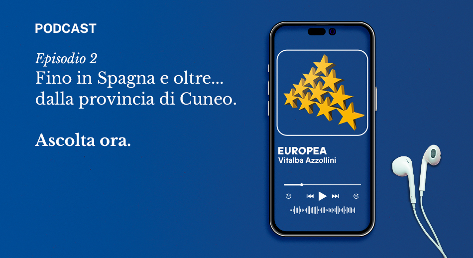 Telefono per ascoltare podcast Guidaeuroprogettazione