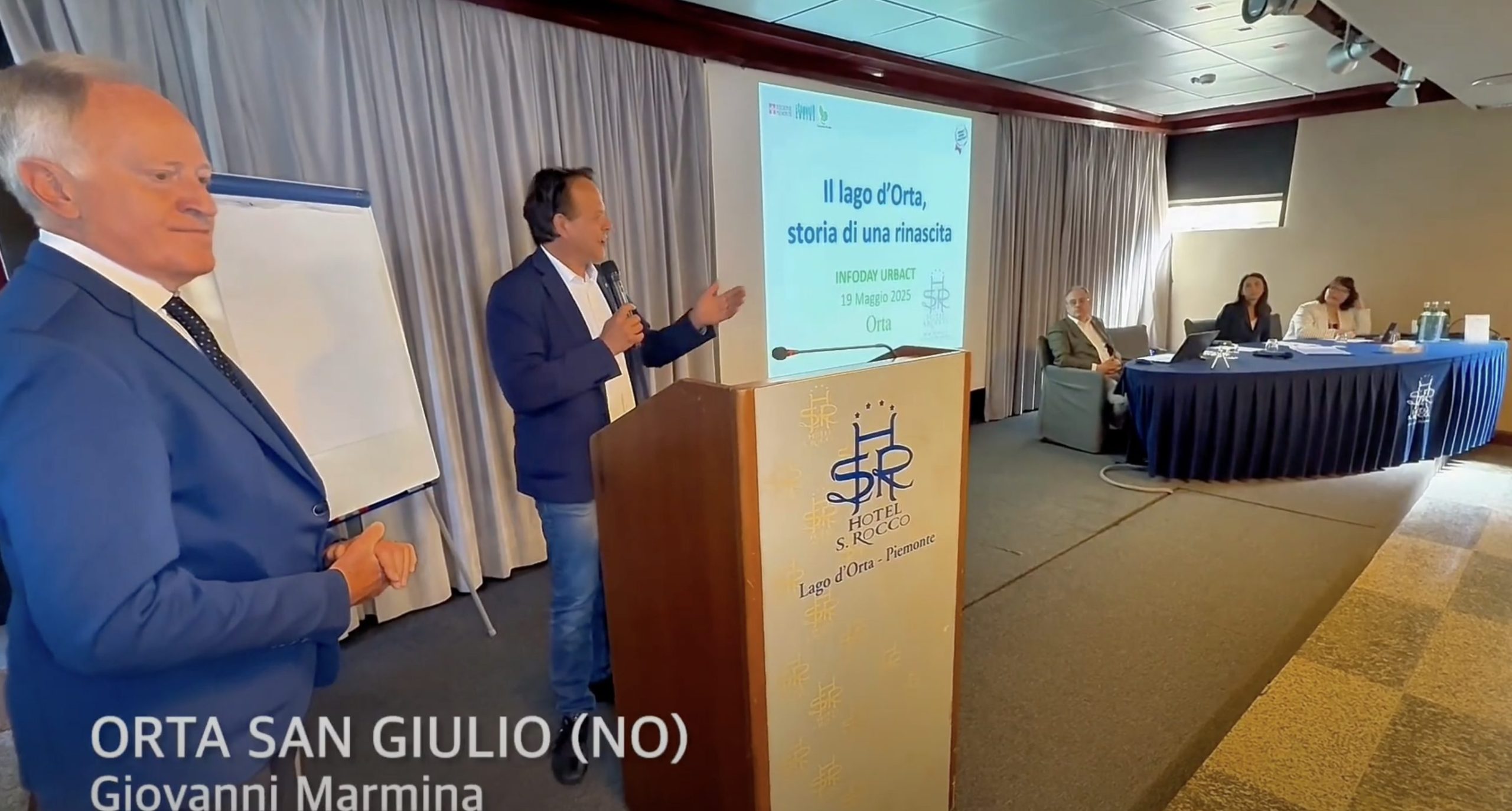 Platea dell'Infoday organizzato da ANCI su Urbact